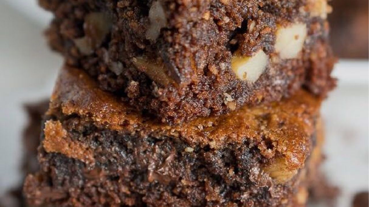 Badem Kremalı “Paleo” Brownie